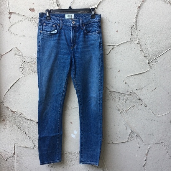 Agolde Classic Straight Jeans - Picture 1 of 7